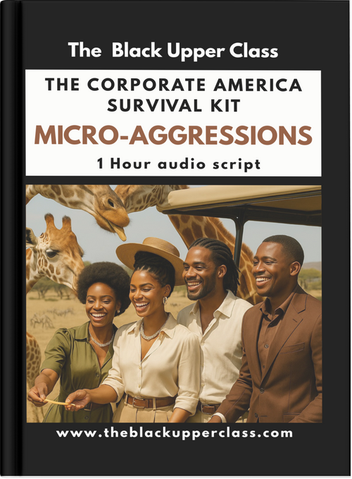 ✅ The Corporate America Survival Kit: Microaggressions Bundle 👉🏾 Includes 3 Audios (1hr, 30min, 15min) + 3 Matching PDFs for the Moments You’d Rather Read Than Listen. (more in the description)