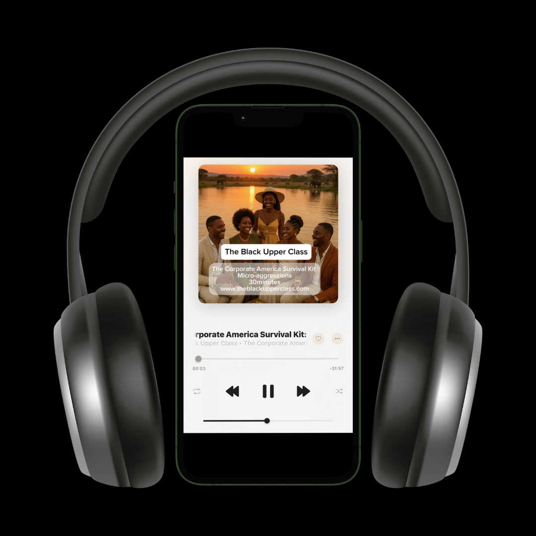 ✅ The Corporate America Survival Kit: Microaggressions Bundle 👉🏾 Includes 3 Audios (1hr, 30min, 15min) + 3 Matching PDFs for the Moments You’d Rather Read Than Listen. (more in the description)
